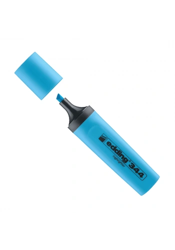 Edding Fosforlu Kalem 344 Mavi