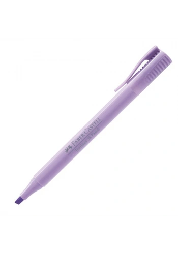 Faber Castell 158113 Textliner Pastel Fosforlu Kalem Mor