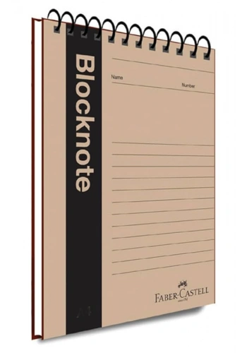 FABER-CASTELL  BLOKNOT KRAFT A5 DÜZ 80 YAPRAK (000475)