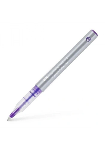 FABER-CASTELL FREE İNK ROLLER KALEM 07 MENEKŞE (348136)