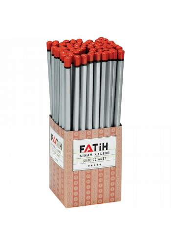 Fatih Sınav Kalemi Ekstra Koyu Uçlu (72 li Paket)