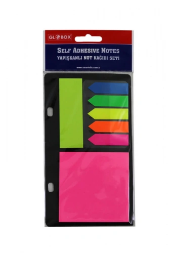 GLOBOX 1023 YAPIŞKANLI NOT KAĞIDI SETİ