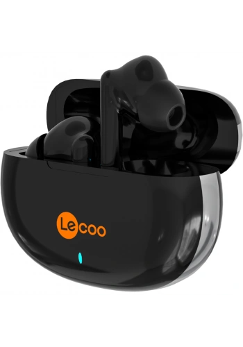 LECOO EW306SYH KABLOSUZ TWS BLUETOOTH KULAK İÇİ MİKROFONLU KULAKLIK SİYAH