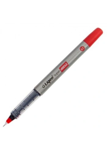 LİQEO R-5004 İĞNE UÇLU ROLLER KALEM 0.7 KIRMIZI