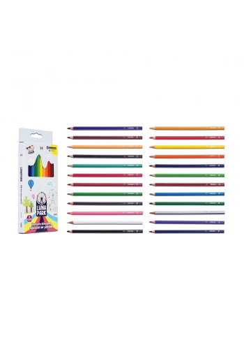 Masaüstü 5202 Lunapark Kuruboya Kalemi 24 Renk