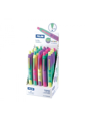 MILAN 176568920SN COMPACT TÜKENMEZ KALEM(SUNSET) - 20ADET