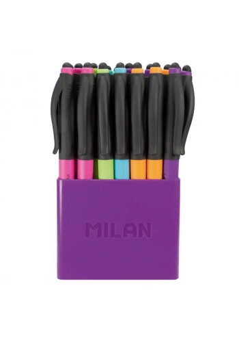 MILAN 176592124 STYLUS COLOUR TÜKENMEZ KALEM - 24ADET