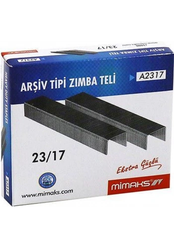 MİMAKS ZIMBA TELİ NO:23/17 1000Lİ (A2317)