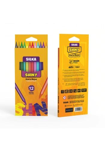 Silka Shıny Kuruboya 12 Renk Art-K00001