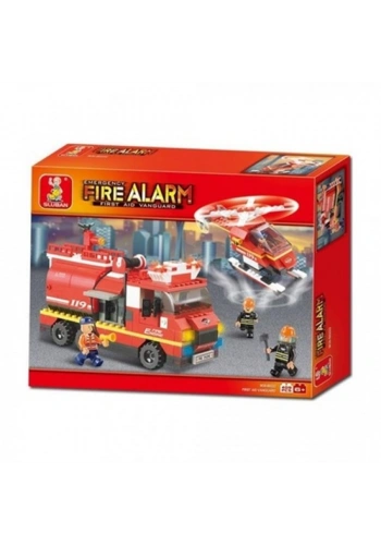 SLUBAN POWER BRİCKS İTFAİYE 55 PARÇA (000160)