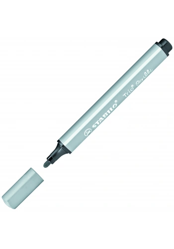 Stabilo Trio Scribbi Yaylı Uçlu Keçeli Kalem Gri