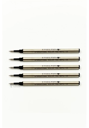 STEELPEN Y651S ROLLER KALEM YEDEĞİ METAL SİYAH