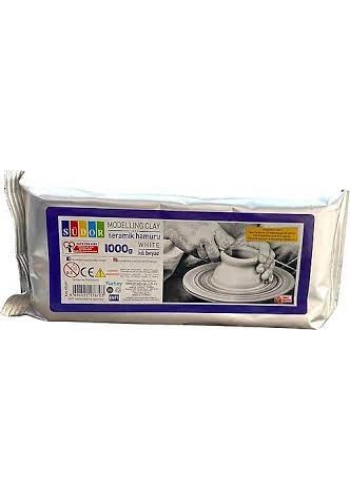 SÜDOR KİL263 SERAMİK HAMURU BEYAZ 1000gr