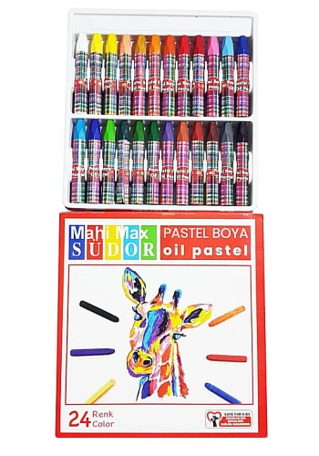 SÜDOR SD624 PASTEL BOYA 24 RENK