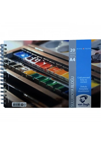 Talens Van Gogh Sulu Boya Bloğu A4 300gr 20yp