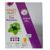 Craft And Arts Metalik Fon Kartonu 230 Gr 10lu 25x35 Poşetli