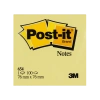 Post-it 654 Yapışkanlı Not Kağıdı 76x76mm (100 Yaprak)