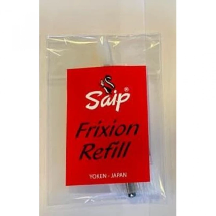 Saip Frixion Kalem Seti SİYAH (Bir Kalem 5 Yedek)