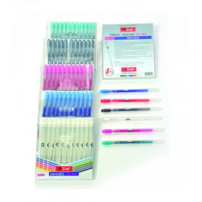 Saip Frixion Kalem Yedekli Pembe