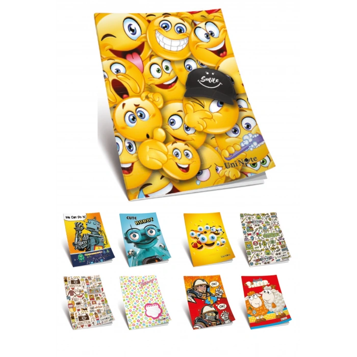 Çınar Defter Karton Kapak Dikişli 3 Ortalı Çizgili 80 Yaprak A5 Küçük