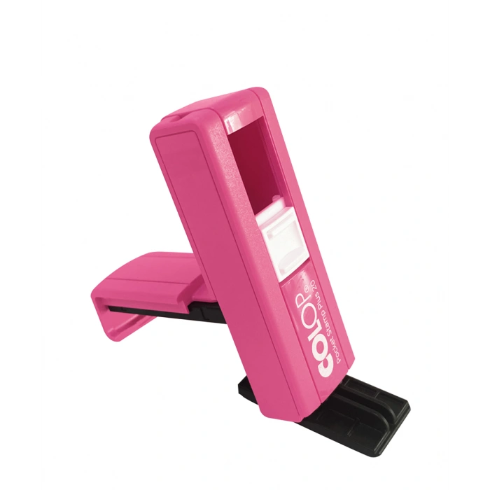 COLOP CEP20 KAŞE PEMBE KASA SİYAH KEÇE - 14X38MM