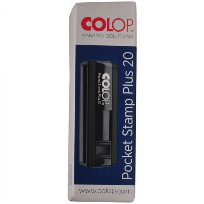 COLOP CEP20 KAŞE SİYAH KASA SİYAH KEÇE - 14X38MM