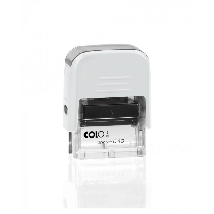 COLOP PRINTER C10 BEYAZ KASA SİYAH KEÇE - 10X27MM