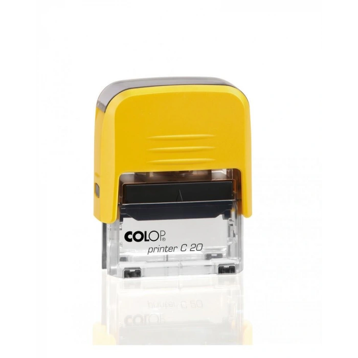 COLOP PRINTER C20 SARI KASA SİYAH KEÇE - 14X38MM