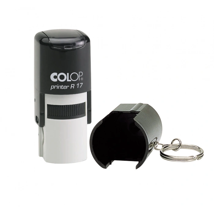 COLOP R17 YUVARLAK SİYAH KASA SİYAH KEÇE - 17MM