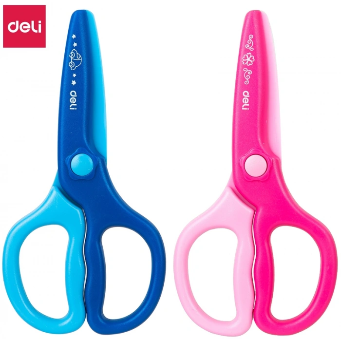 DELİ 6067 NEON ÇOCUK MAKASI 12cm BLİSTER