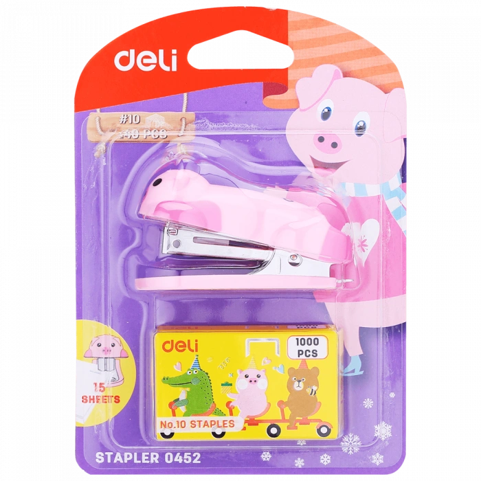 Deli Mini Zımba Seti 15sf Renkli 0452