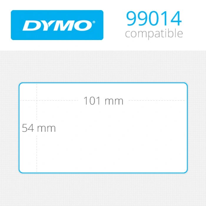 DYMO 99014 LW Çok Amaçlı Adres Etiketi 54x101mm 220 li Paket 2-1/8inç x 4inç