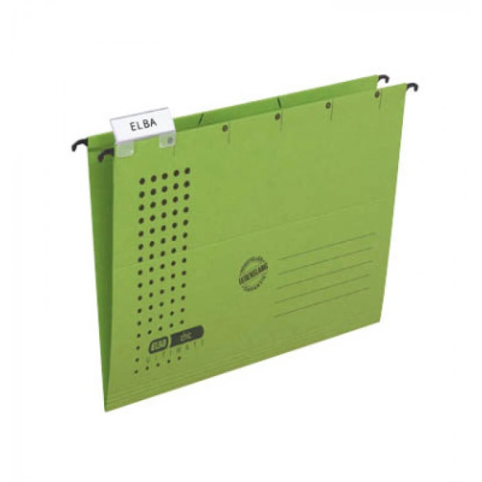ELBA 85801 TELSİZ ASKILI DOSYA YEŞİL 5Lİ
