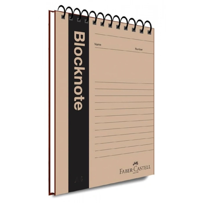 FABER-CASTELL  BLOKNOT KRAFT A5 DÜZ 80 YAPRAK (000475)