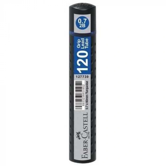FABER-CASTELL GRİP KALEM UCU 0.7 2B 60mm SİYAH (127740)