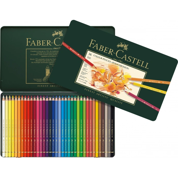 Faber Castell Polychromos Kuru Boya Kalemi 36 Renk