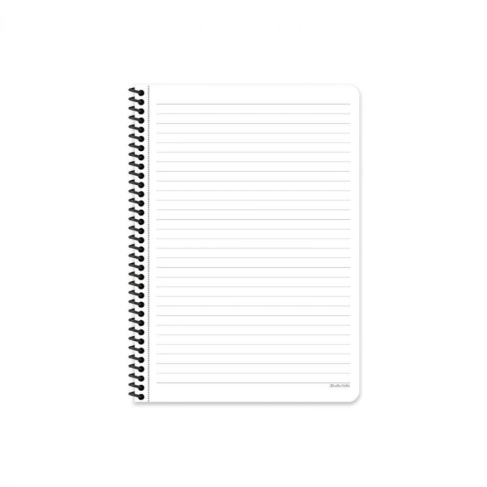KESKİN OUTDOOR SPİRALLİ SERT KAPAK DEFTER 17x24 ÇİZGİLİ 80 YAPRAK BORDO (411002)
