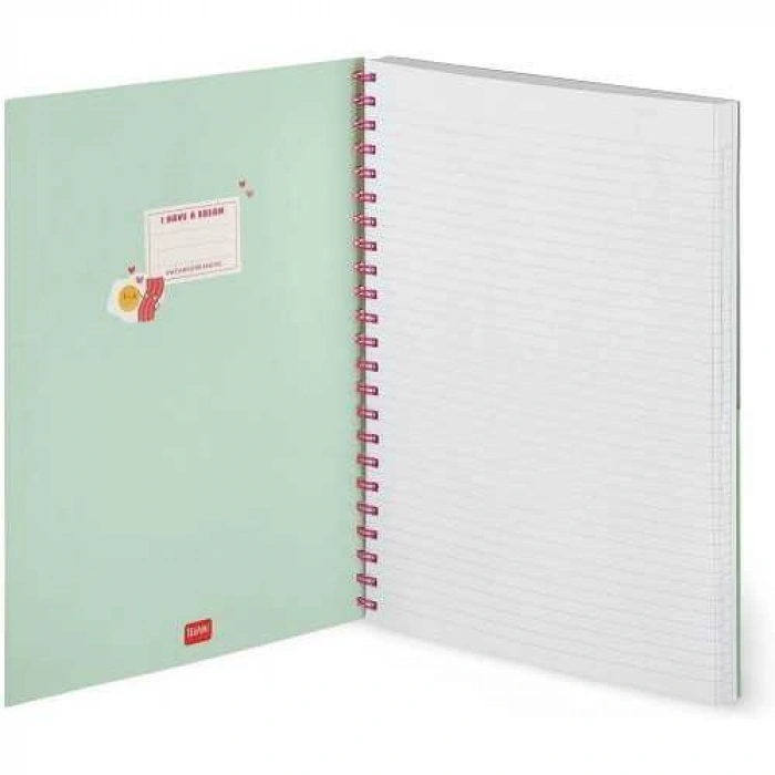 LEGAMİ A4NOTS OKUL DEFTERİ TRİO SPİRALLİ EGG