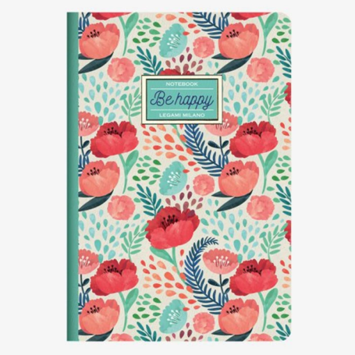 LEGAMİ A5NOT0016 OKUL DEFTERİ A5 KARELİ FLOWER