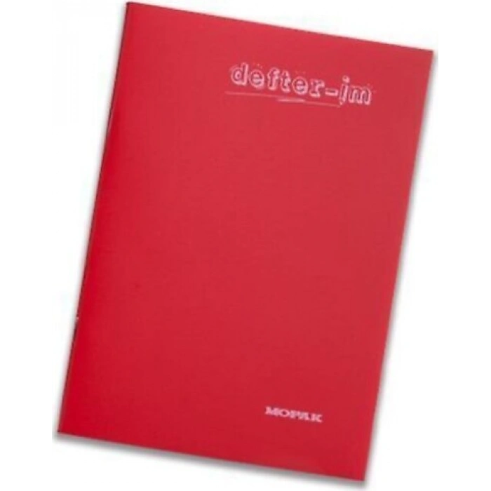 MOPAK İM SERİ DİKİŞLİ PLASTİK KAPAK DEFTER A5 KARELİ 80 YAPRAK