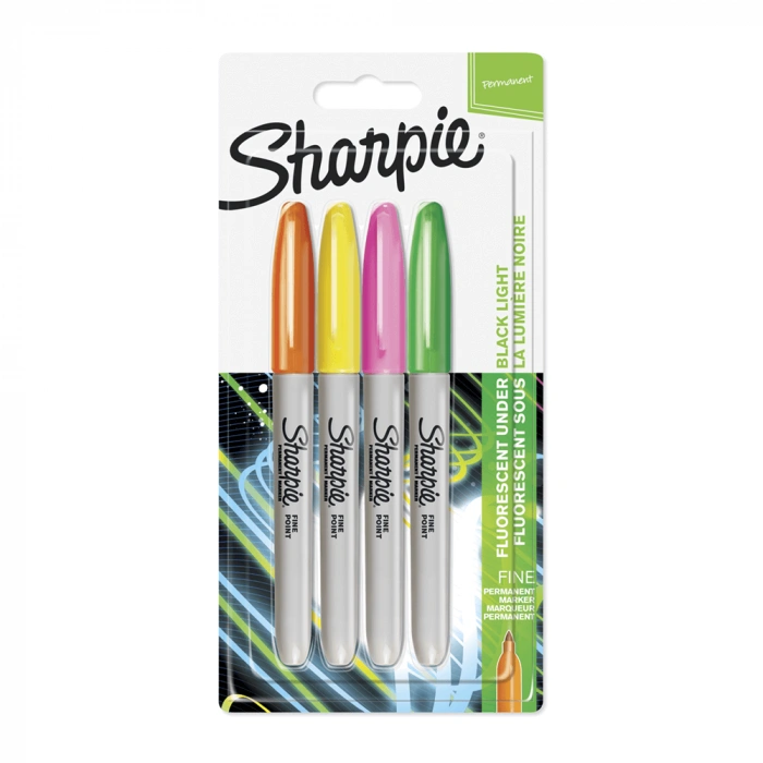 Sharpie Permanent Markör Neon Renkler 4’lü 1985855