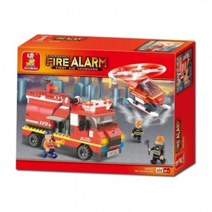 SLUBAN POWER BRİCKS İTFAİYE 55 PARÇA (000160)