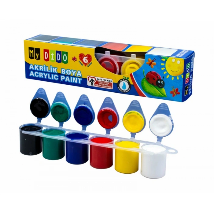 SÜDOR MY11 MYDİDO AKRİLİK BOYA 6 RENKx22ml