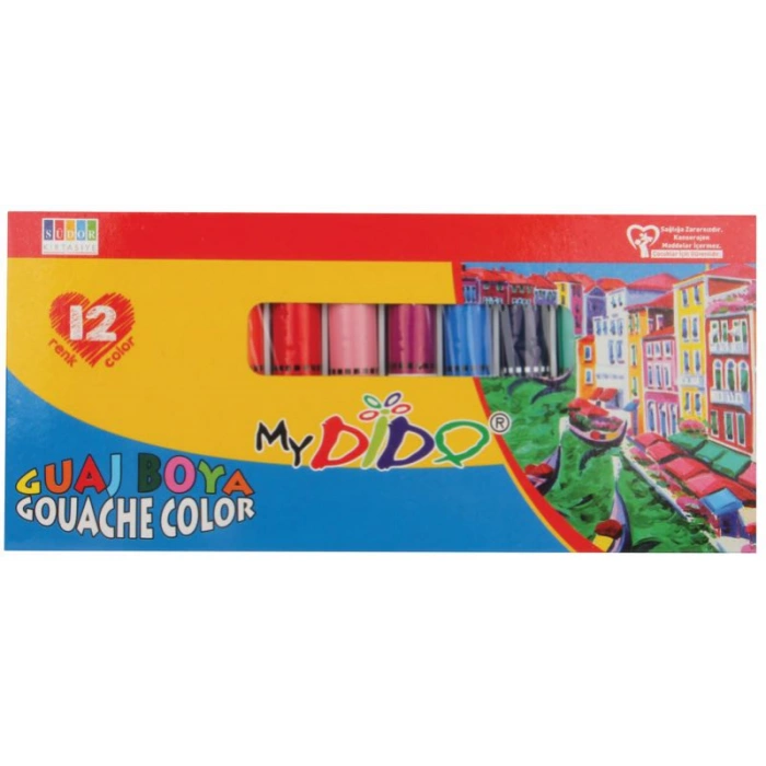 SÜDOR MY54 MYDİDO GUAJ BOYA 12 RENKx9ml