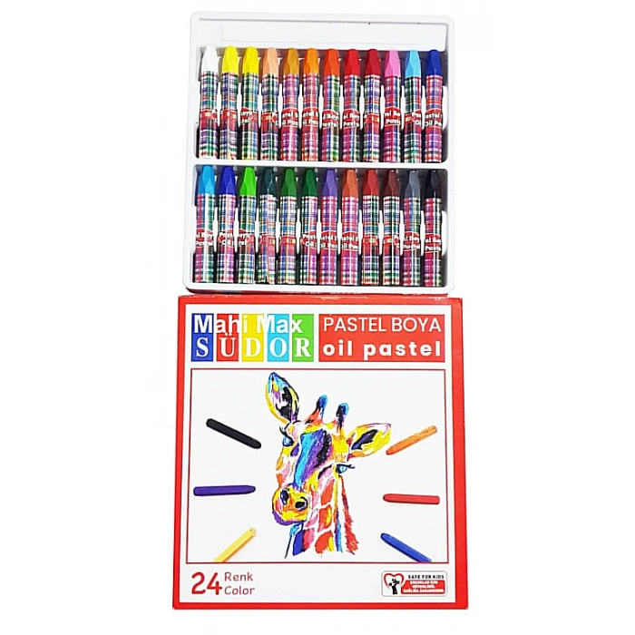 SÜDOR SD624 PASTEL BOYA 24 RENK