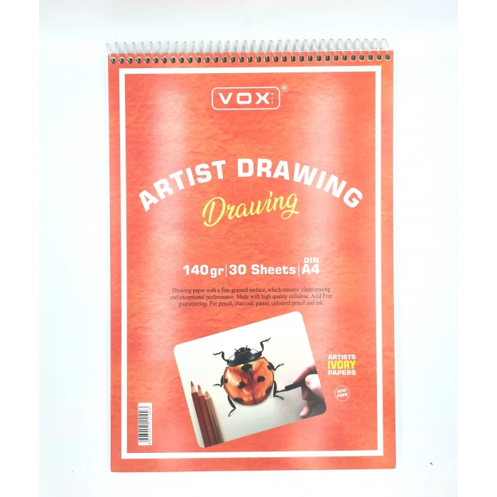Vox Drawing Eskiz Defteri A4 140gr 30yp