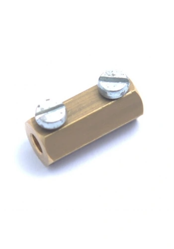 Düz Makine Apara Bağlantı Yüzüğü Çift Delikli 4mm