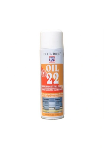 Oil 22 Sentetik Yağlayıcı Sprey 500ml / BLUE.028