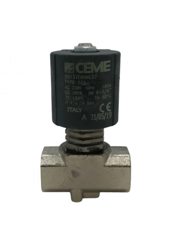 Ütü Solenoid Valf 3/8 (2 Yollu-Konik) / 9013