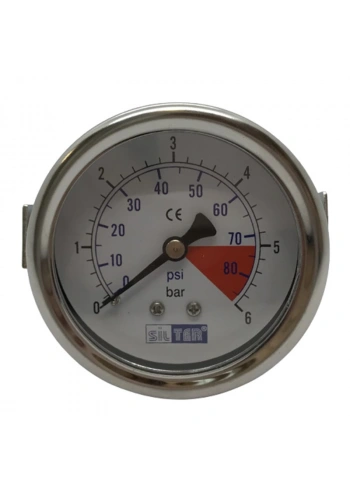 Ütü Manometre Pano Tip 6 Bar 90 Psi / TS MN 636